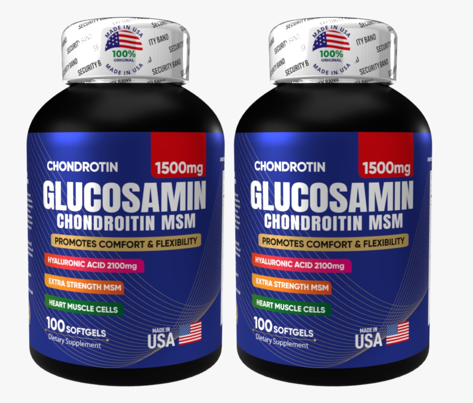 Glucosamina + Condroitina + MSM (1500 mg)